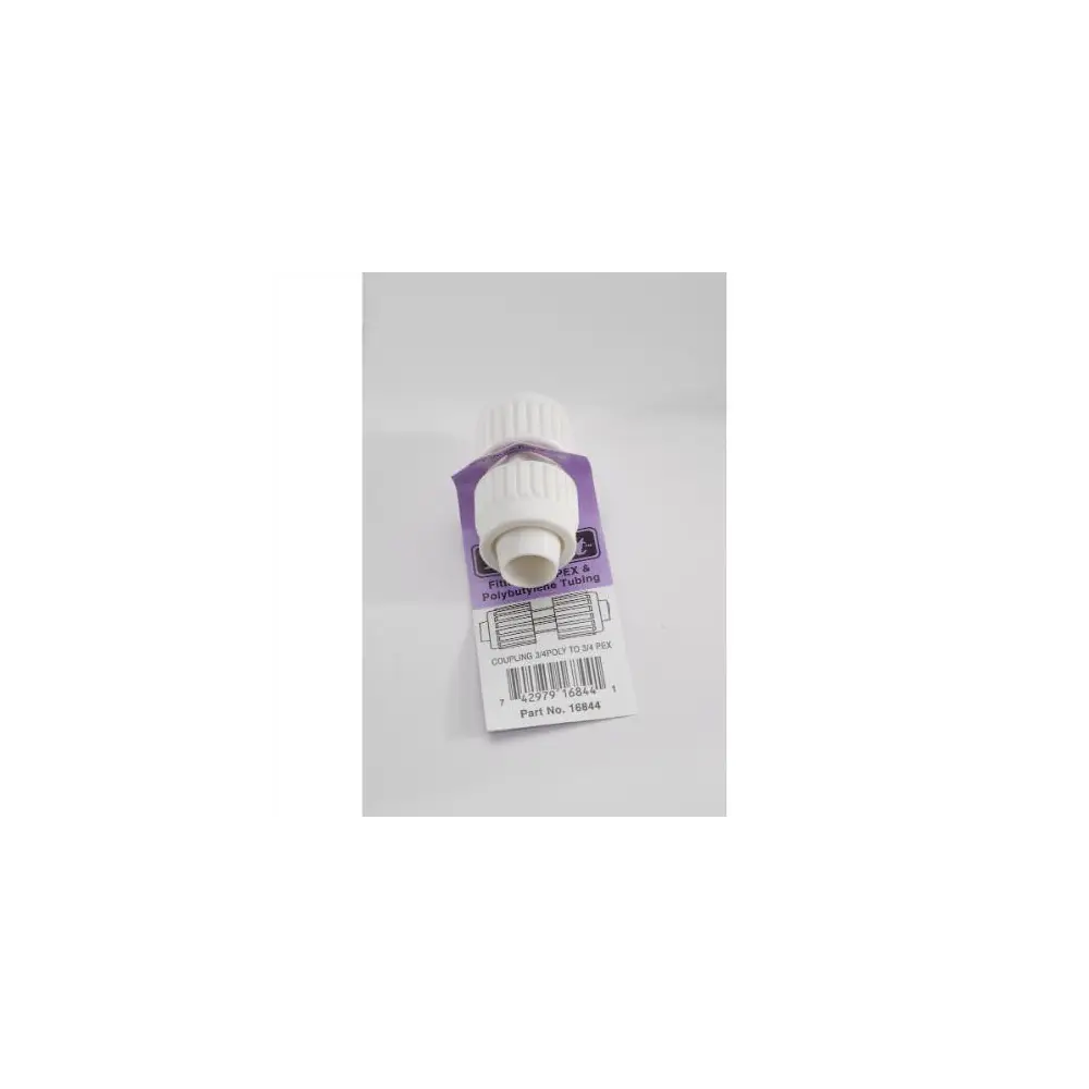 Flair-It PEX Straight Adapter - 3/4" Polybutylene x 3/4" PEX - FLA16844